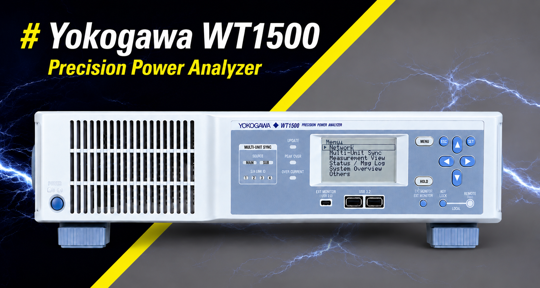 Yokogawa WT1500 Precision Power Analyzer Yokogawa WT1500 Precision Power Analyzer