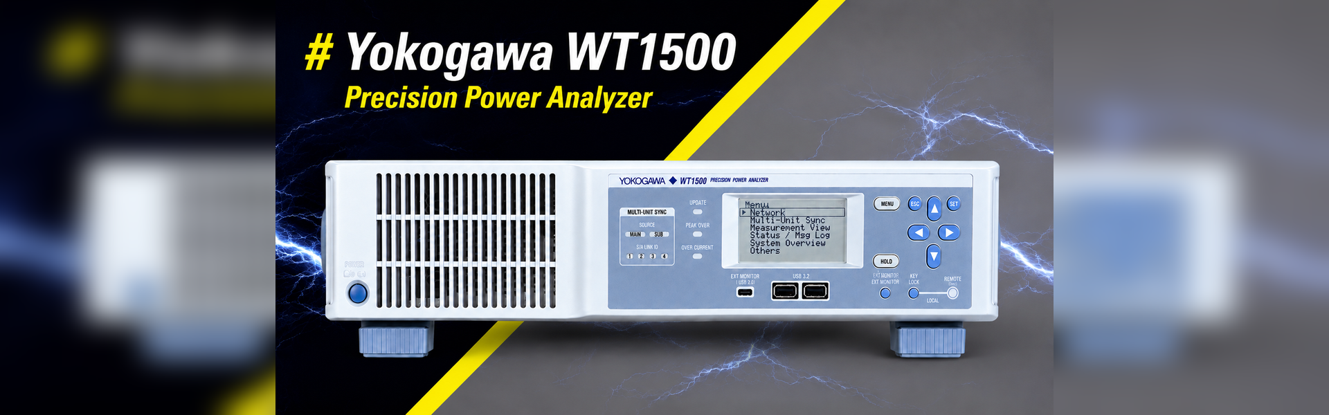 Yokogawa WT1500 Precision Power Analyzer Yokogawa WT1500 Precision Power Analyzer