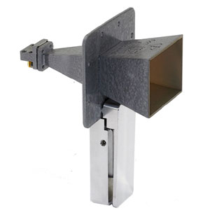 Com-Power AH-840 Double Ridge Guide Broadband Horn Antenna