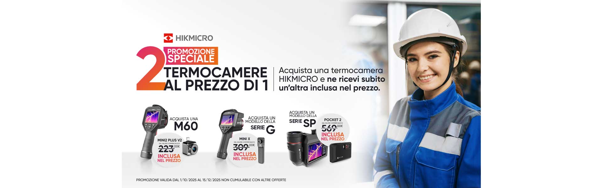 HikMicro Promozione - 2 termocamere al prezzo di 1
